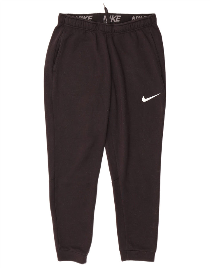 Nike Pantalon de survêtement Dri Fit pour homme Noir moyen Polyester