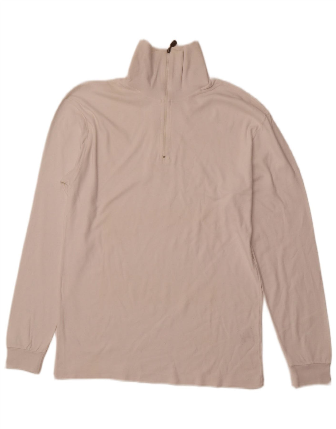 CONTE OF FLORENCE Haut de survêtement à col zippé pour femme IT 52 2XL Blanc