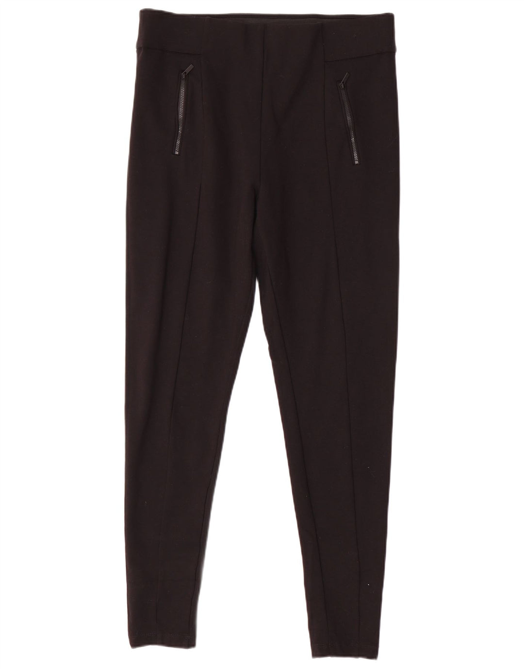 MARKS & SPENCER Pantalon skinny décontracté pour femme UK 16 Large W34 L30 Noir