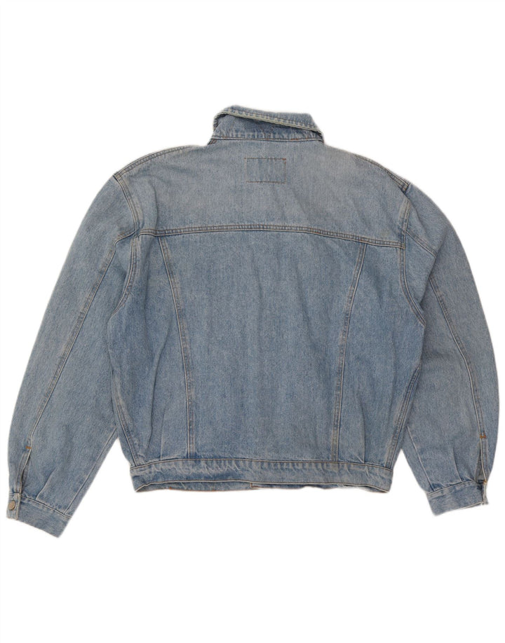 veste en denim homme vintage UK 40 Grand Bleu