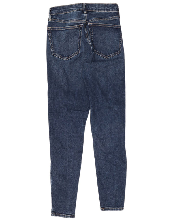 Topshop Femme Jamie Skinny Jeans W26 L30 Bleu Marine Polyester