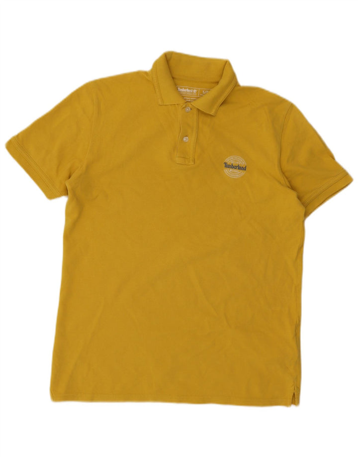Timberland Polo Regular Fit Homme Petit Coton Jaune
