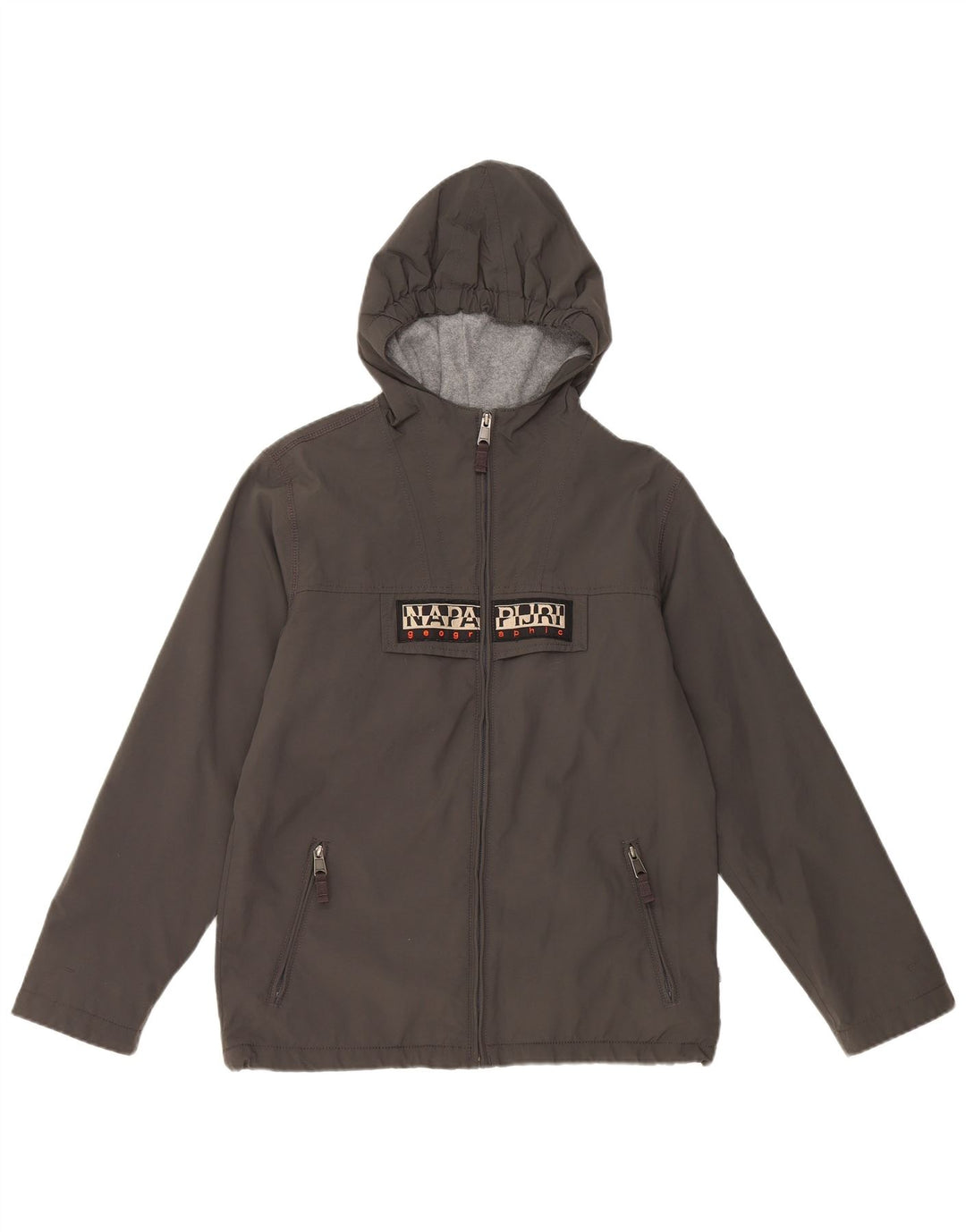 NAPAPIJRI Veste coupe-vent graphique graphique garçon 13-14 ans gris