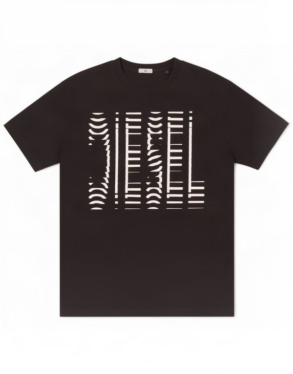 Diesel T-Shirt Graphique Homme Top XL Noir Coton