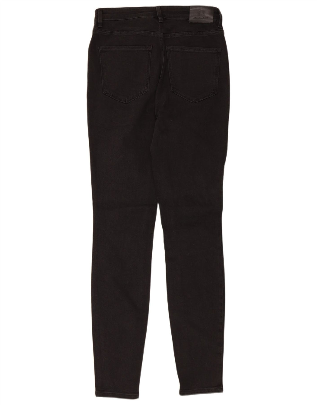 Massimo Dutti Jean skinny femme EU 38 Small W28 L30 Noir Polyester