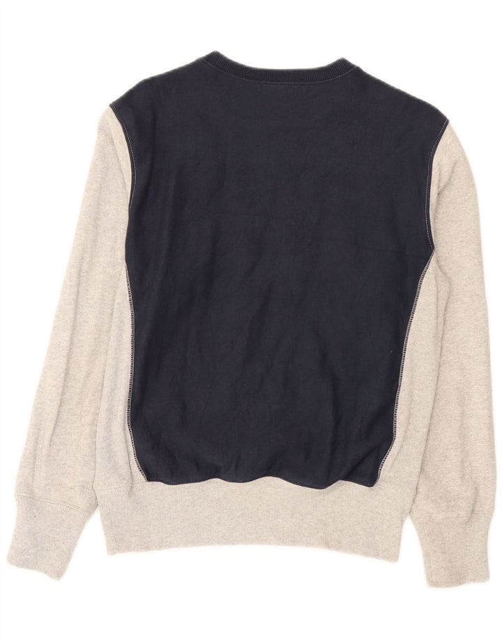 Champion Sweat-shirt graphique pour femme UK 44 Gris moyen Colourblock