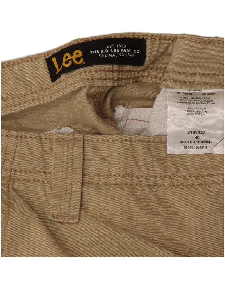 Lee Short Cargo Homme W40 XL Kaki Coton