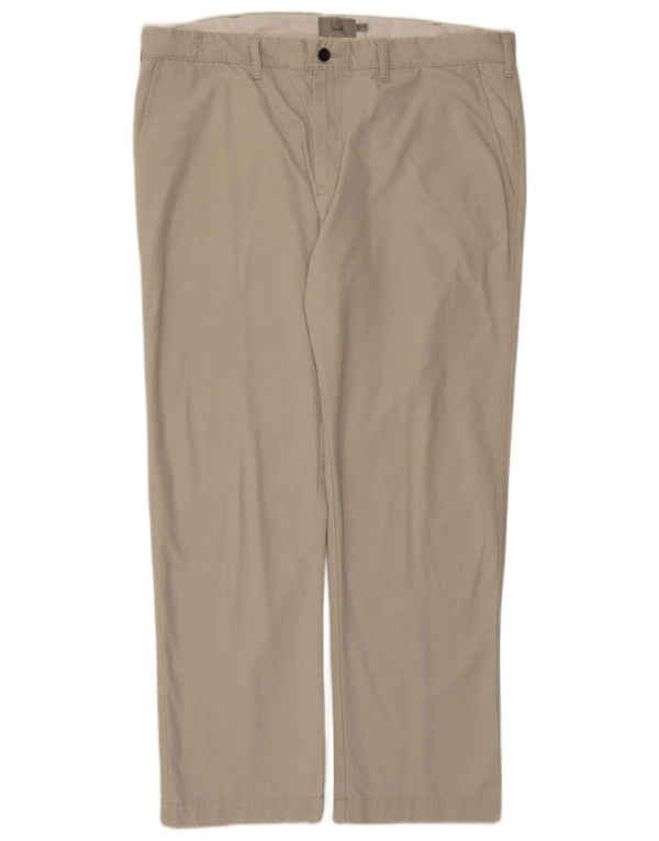Marks & Spencer Pantalon Chino Droit Homme W40 L31 Coton Beige