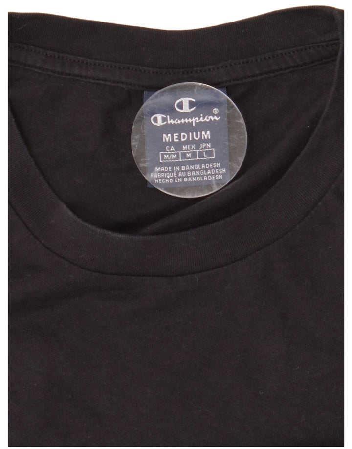 CHAMPION T-Shirt Homme Noir Moyen