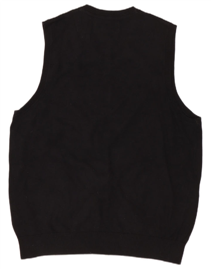 Marks & Spencer Débardeur Gilet Homme Noir Moyen Coton