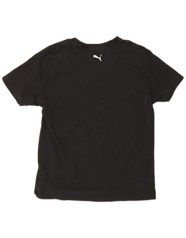 Puma T-shirt graphique pour hommes, grand, noir