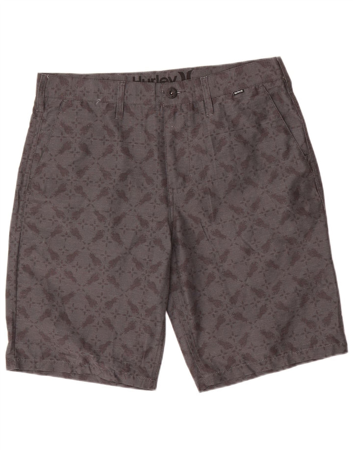 Hurley Short Chino Homme W33 Gris Moyen Géométrique Polyester