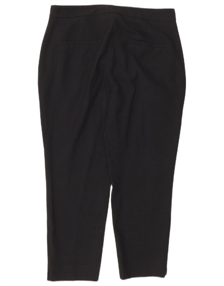 Zara Pantalon court pour femme EU 38 Small W28 L23 Noir
