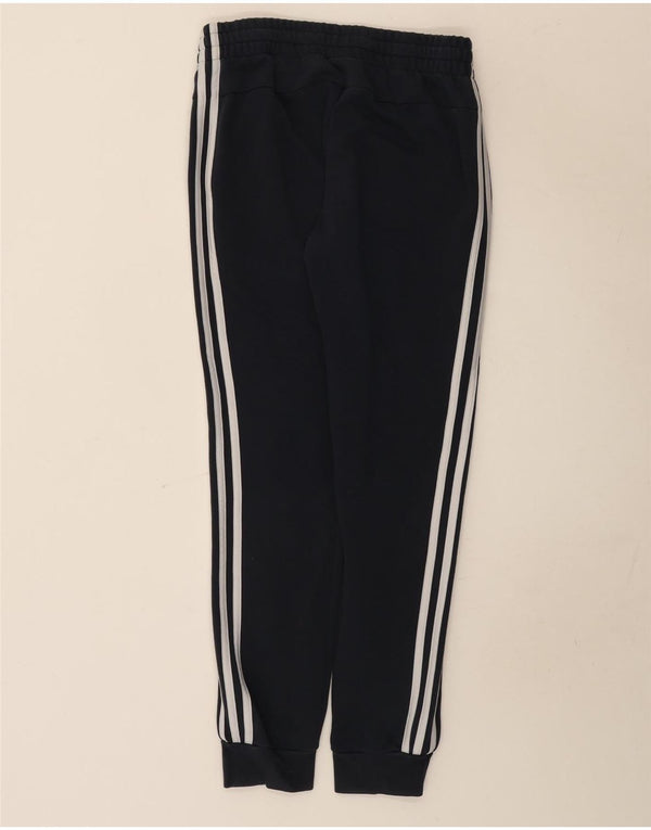 Adidas Pantalon de survêtement pour femme Joggers UK 12/14 Bleu marine moyen Coton