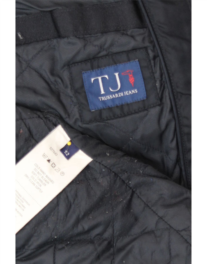 Trussardi Jeans Veste Utility Homme IT 52 UTILIXL Bleu Marine Classique