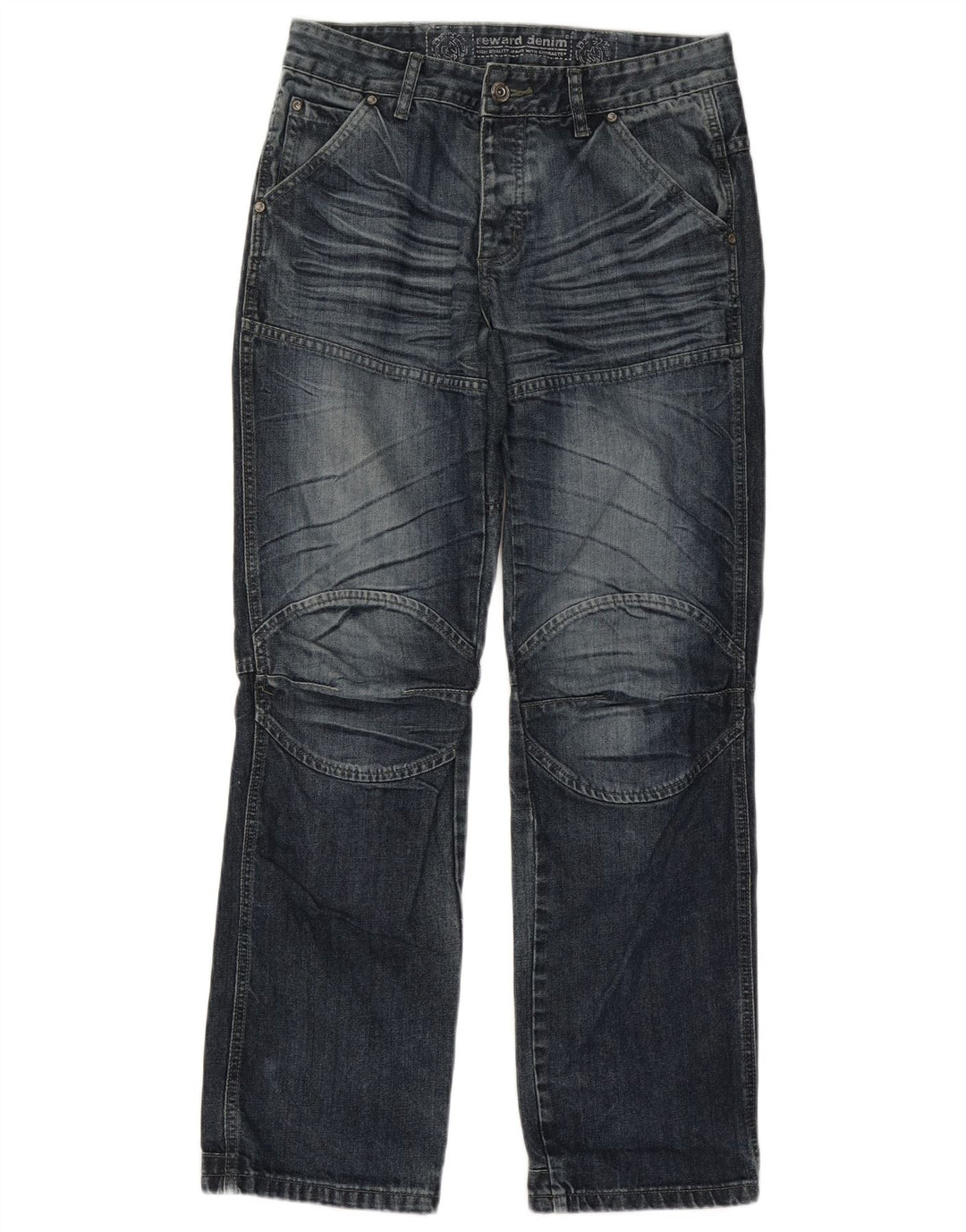 Reward Jean droit homme W32 L32 bleu marine