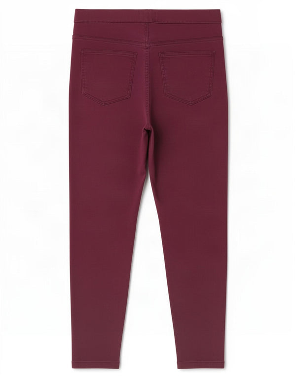 Marks & Spencer Womens Crop Jegging Jeans UK 12 Medium W30 L25 Purple