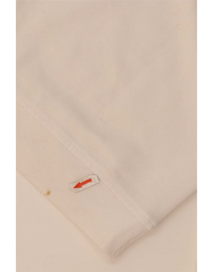 Ted Baker Sweat-shirt surdimensionné pour femme Taille 2 Petit Polyester Blanc