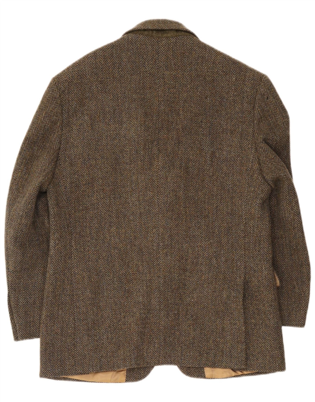 Marks & Spencer Veste blazer Harris Tweed pour homme UK 40 Vert moyen