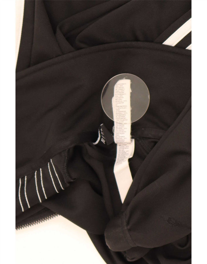 Adidas Veste de survêtement pour homme UK 38/40 Medium Noir Polyester