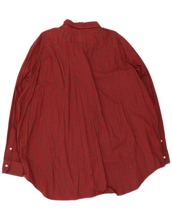Polo Ralph Lauren Chemise Homme 3XL Coton à Carreaux Rouge