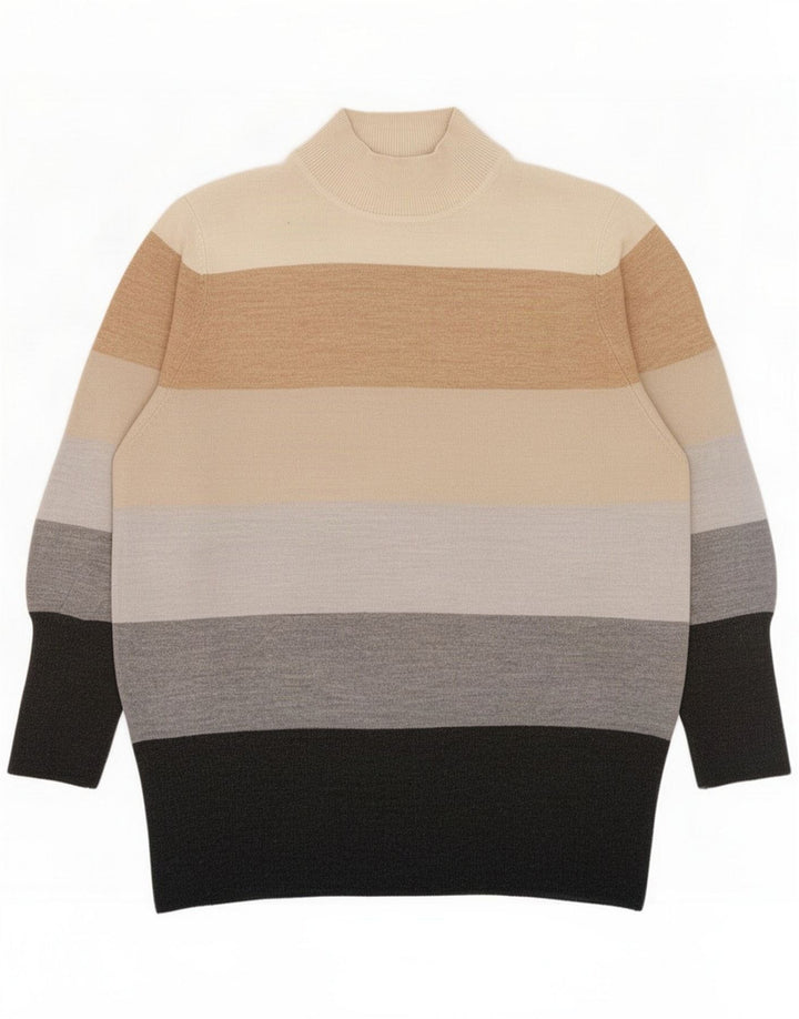 Marks & Spencer Pull pour femme UK 16 Large Rayé multicolore