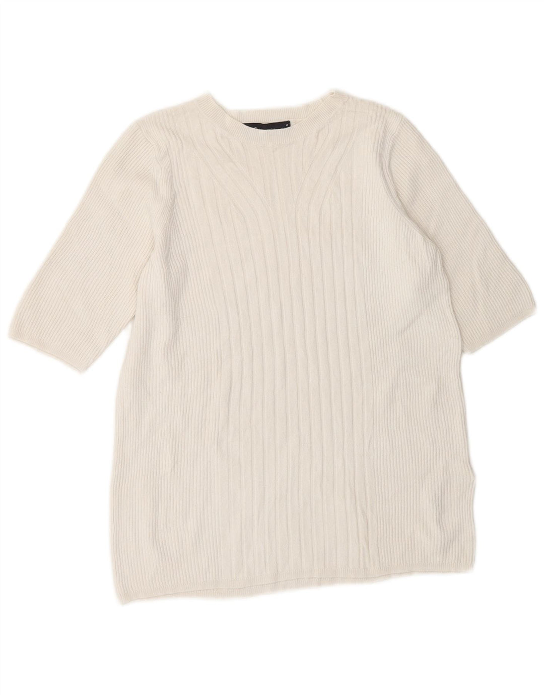 Marks & Spencer Pull col bateau pour femme UK 14 Blanc moyen