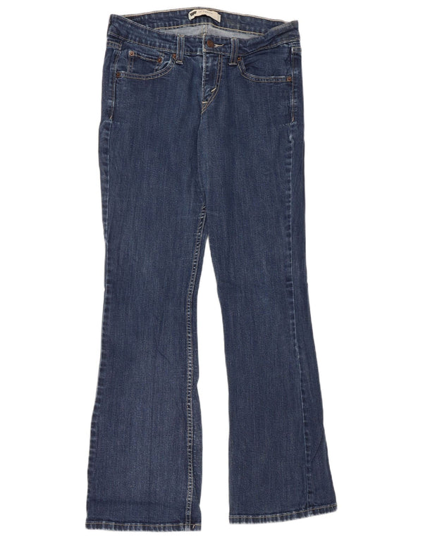 Levi's Jean bootcut super bas 518 femme US 9 Medium W30 L31 Bleu Coton