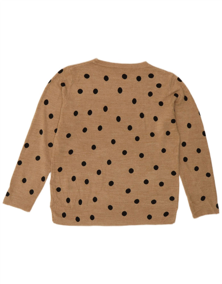 Marks & Spencer Pull à col rond pour femme UK 14 Medium Black Spotted