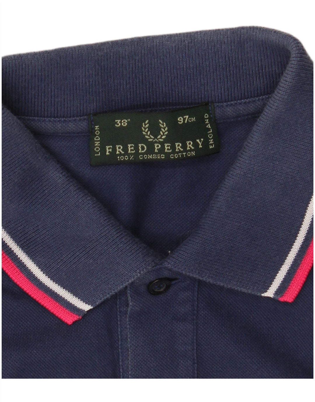 FRED PERRY Polo Homme Petit Bleu Marine