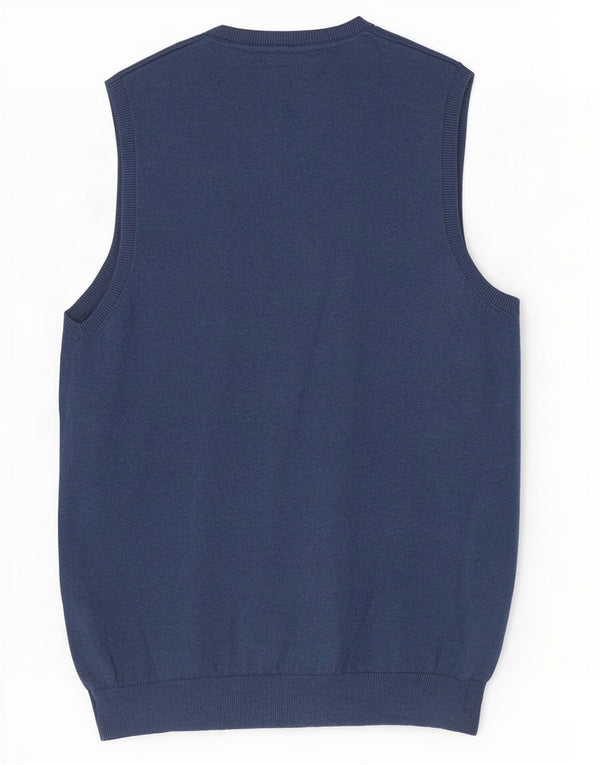 Marks & Spencer Débardeur pour homme en coton bleu marine Taille L