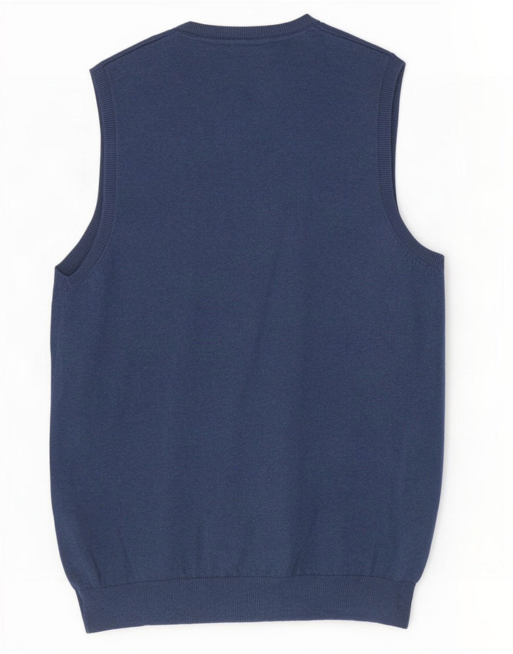 Marks & Spencer Débardeur pour homme en coton bleu marine Taille L