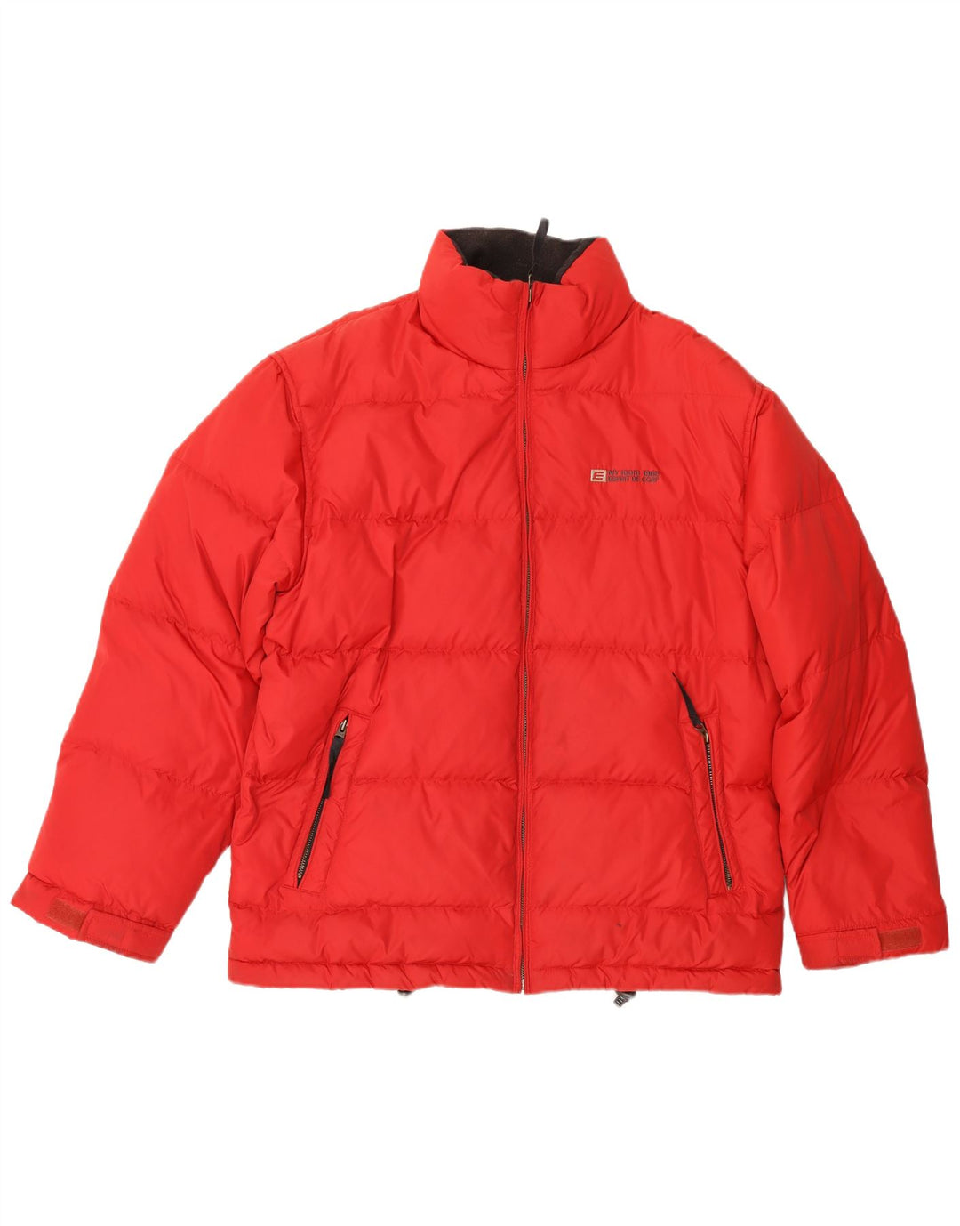 Esprit Veste matelassée pour homme UK 40 Large Rouge Nylon