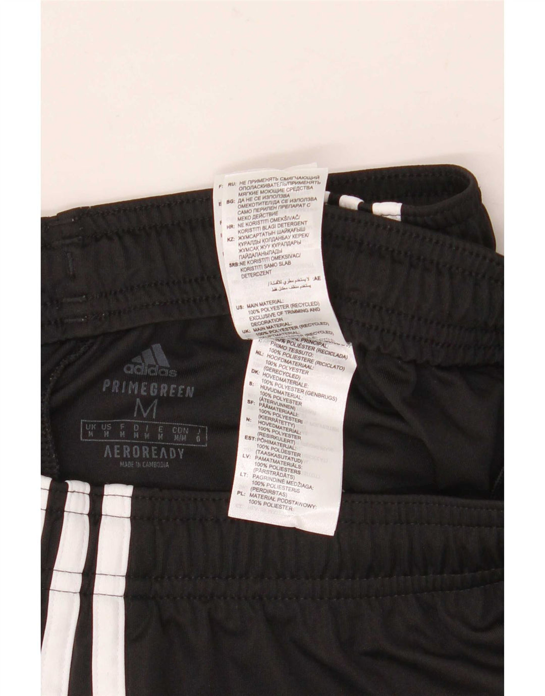 Adidas Short de sport Aeroready Homme Noir Moyen Polyester