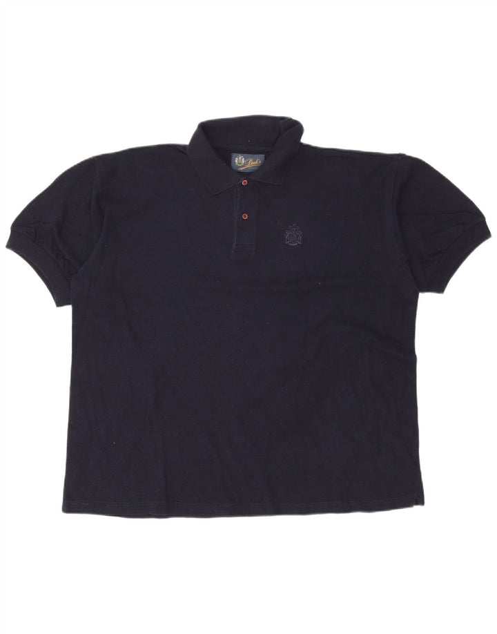 Dack's Polo Homme XL Bleu Marine Coton