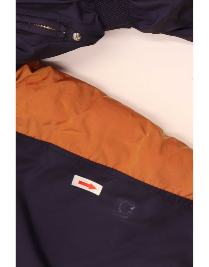 Gigi Rizzi Veste coupe-vent pour femme IT 42 Bleu marine moyen Colourblock