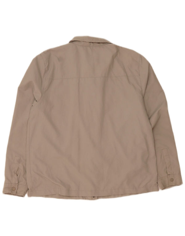 French Connection Veste utilitaire pour hommes UK 40 Large Beige Polyamide