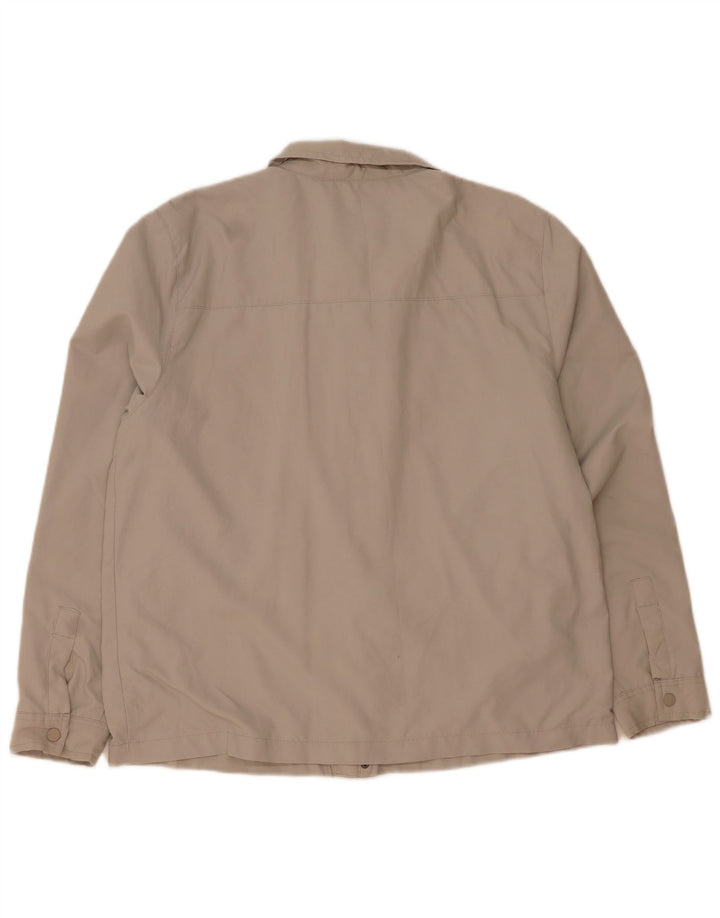 French Connection Veste utilitaire pour hommes UK 40 Large Beige Polyamide