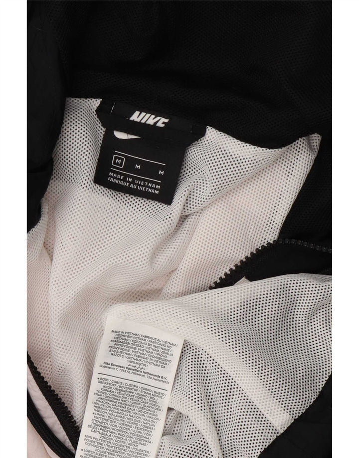 Nike Veste de pluie à capuche pour homme UK 38 Medium Multicolore Colourblock Nylon