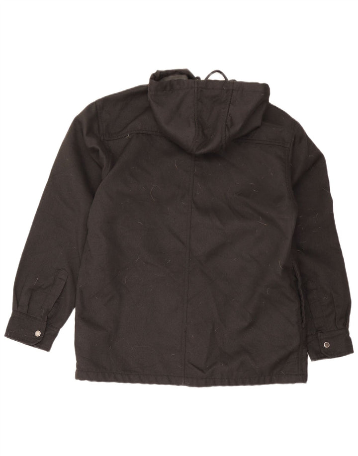 Dickies Veste utilitaire à capuche pour homme UK 38/40 Noir moyen Polyester