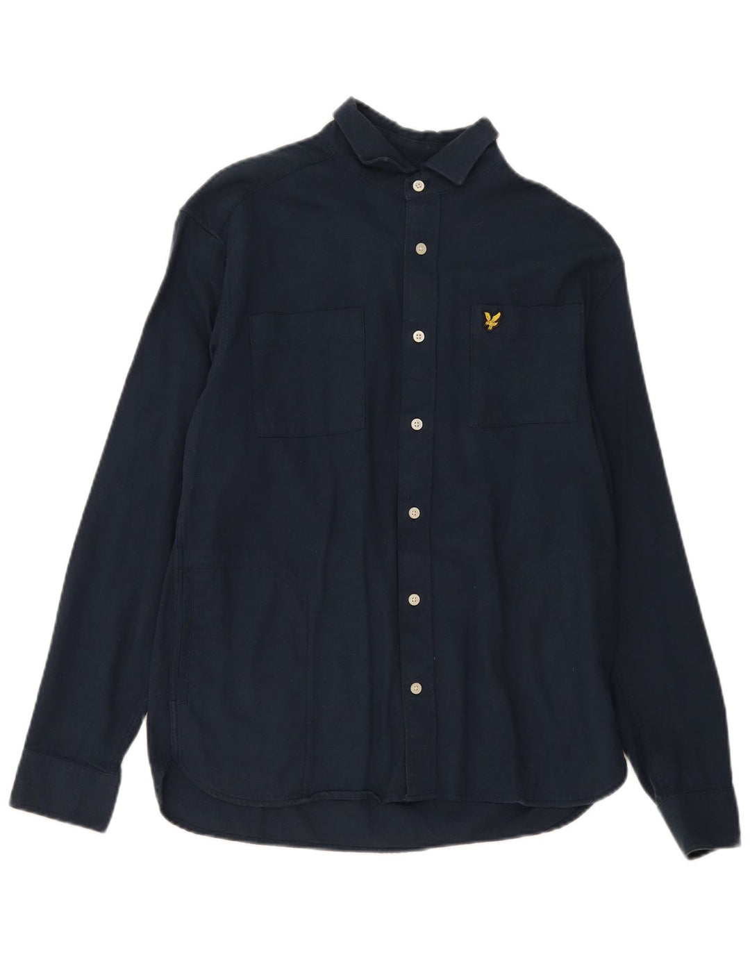 Lyle & Scott Chemise Homme Small Bleu Marine Coton