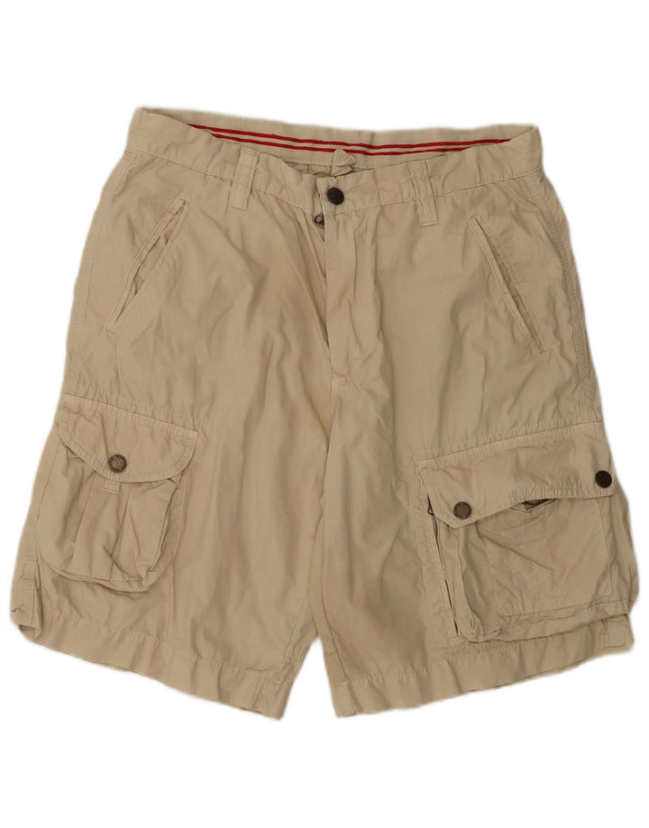 Zara Short cargo pour homme EU 42 Large W32 Beige