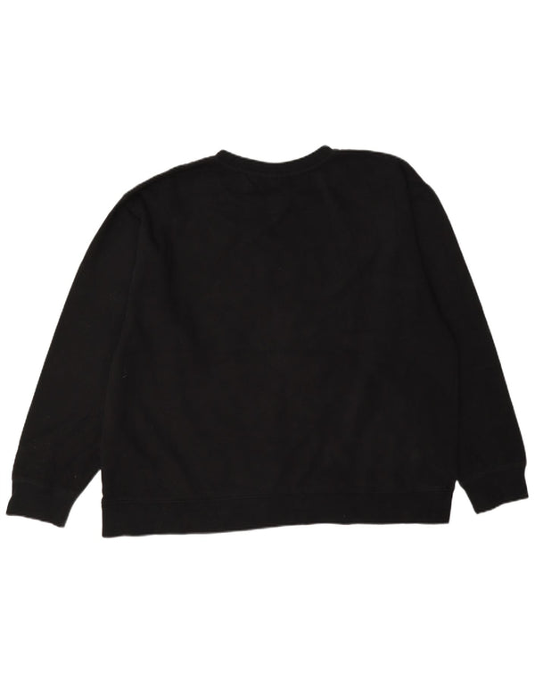 Vans Sweat-shirt graphique pour femme UK 18 XL Coton floral noir