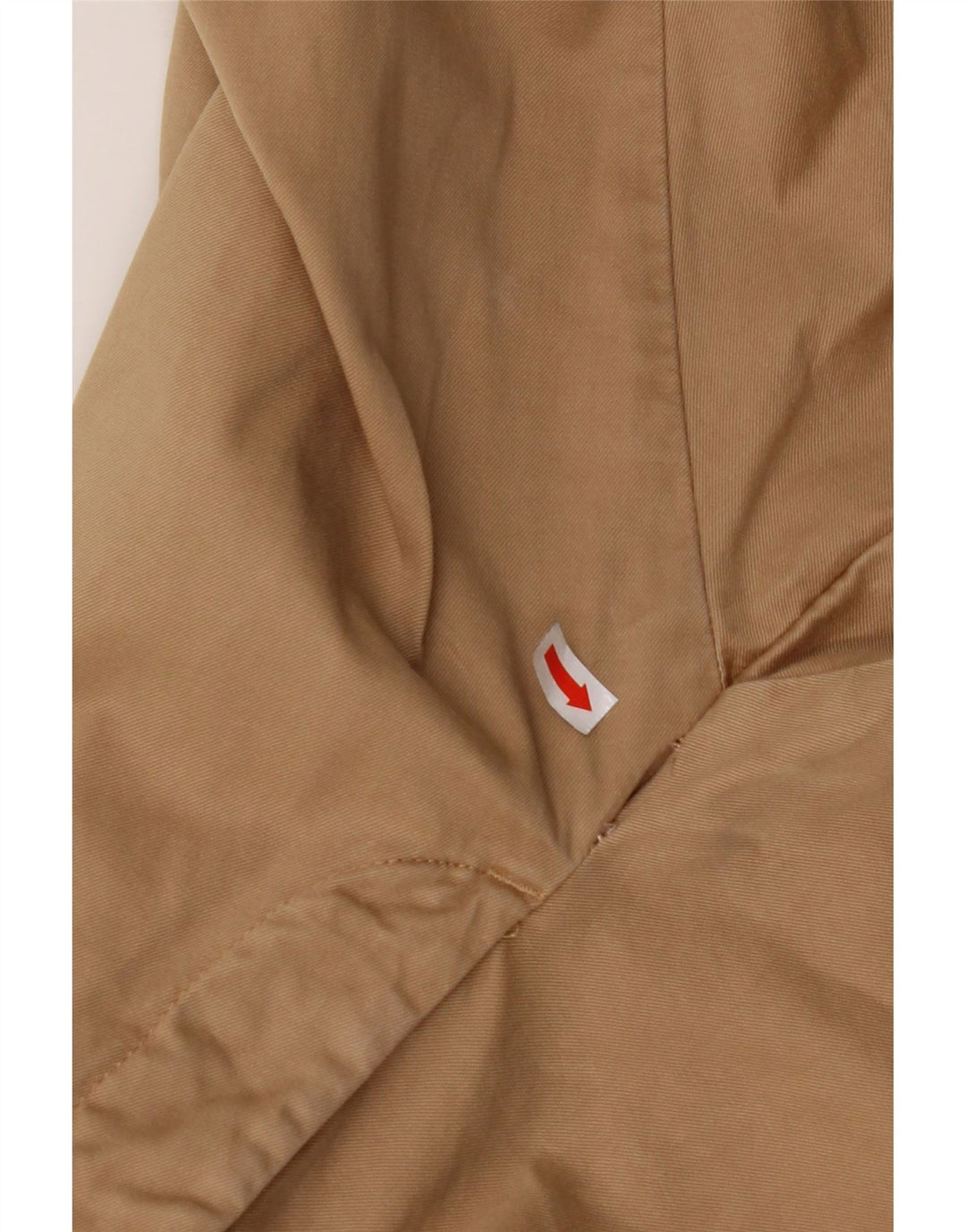 POLO RALPH LAUREN Pantalon de Costume Droit Homme W31 L31 Coton Beige