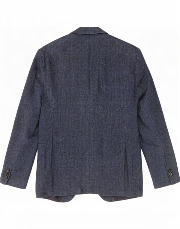 Tommy Hilfiger Veste blazer sur mesure pour homme IT 50 Large Bleu marine