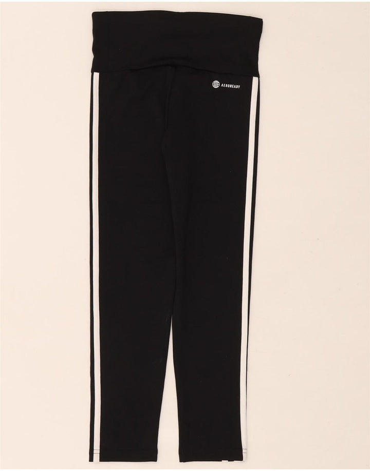 Adidas Leggings Aeroready Fille 9-10 ans Noir Polyester