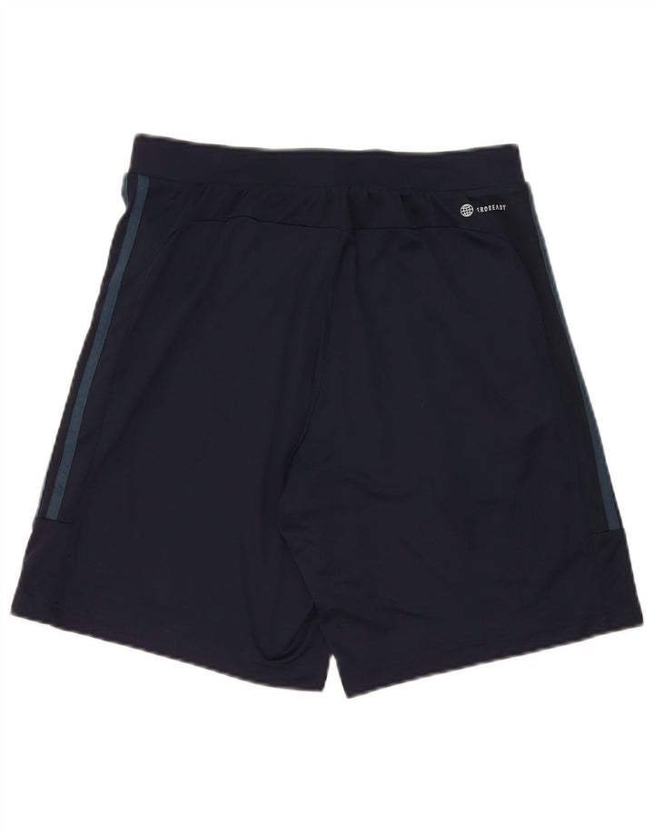 Adidas Short de sport Aeroready Homme Bleu Marine Moyen Polyester