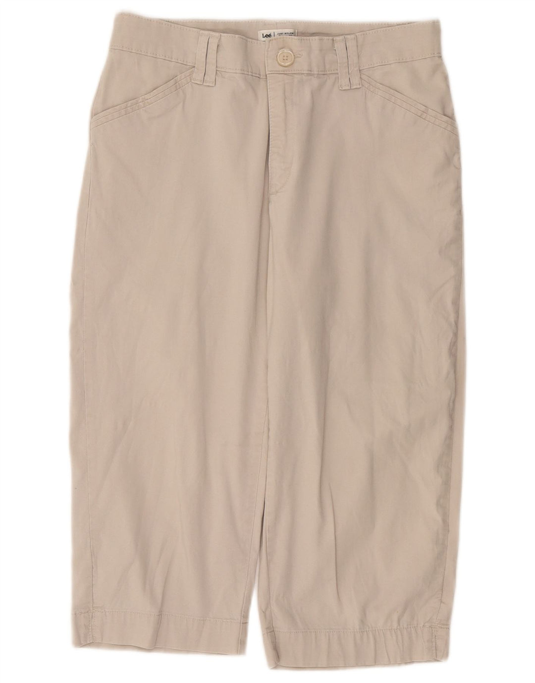 LEE Pantalon Capri Femme W30 L19 Beige