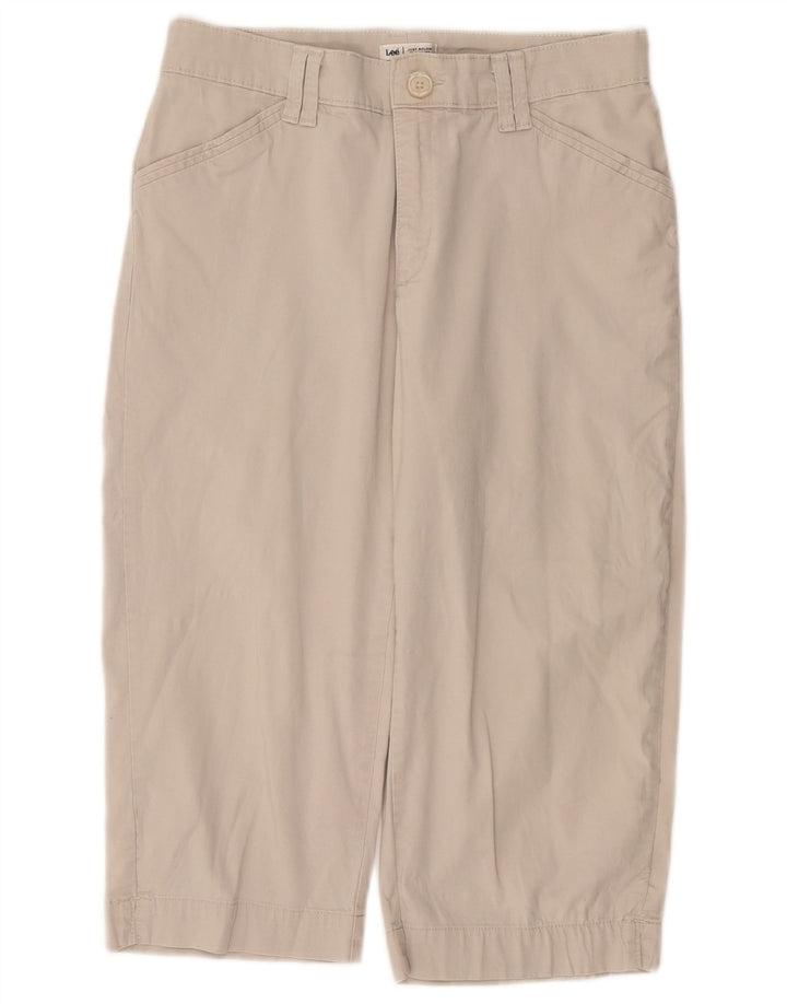 LEE Pantalon Capri Femme W30 L19 Beige