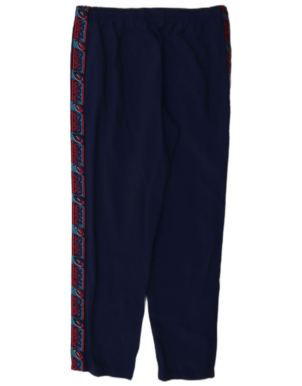 Asics Pantalon De Survêtement Graphique IT 50 Homme Bleu Marine Moyen Colourblock